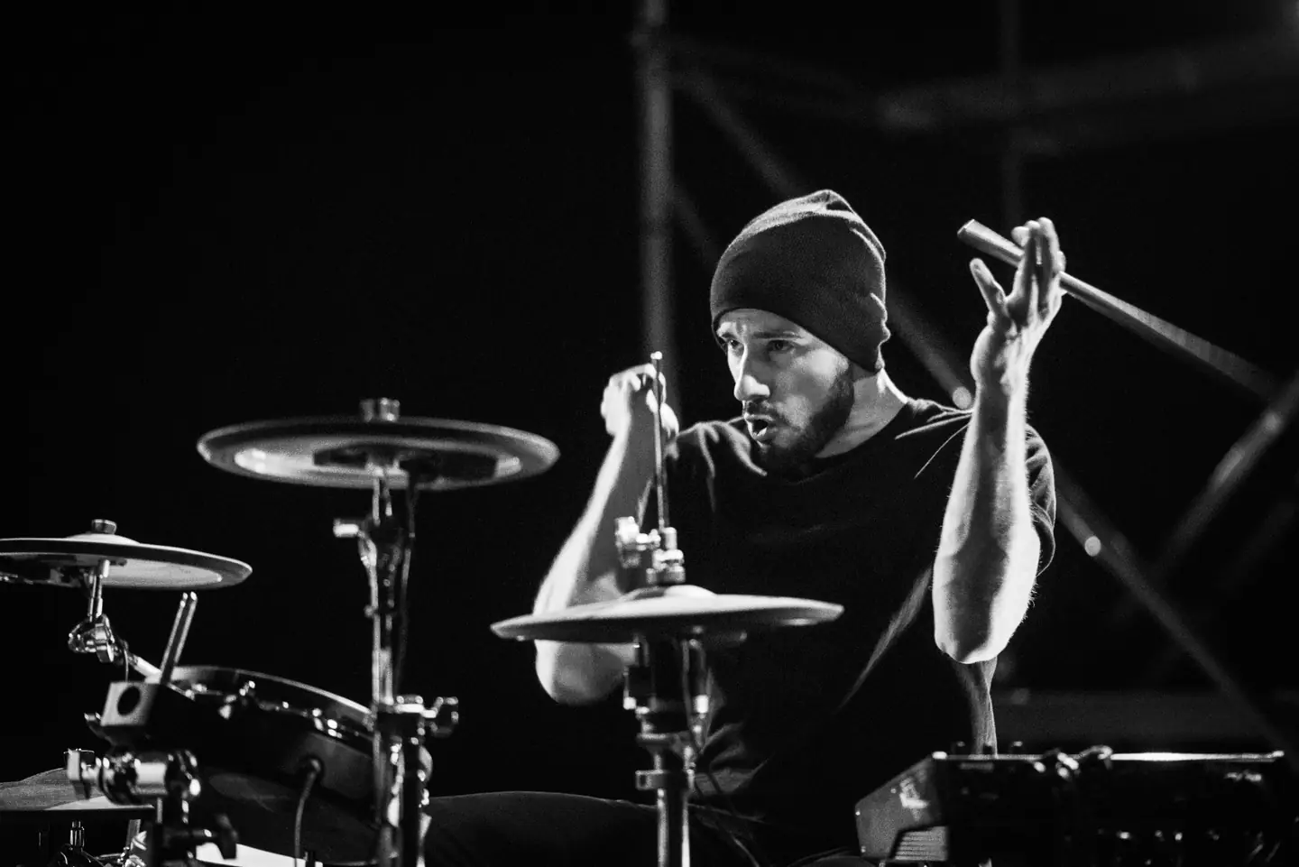 Jo Besse à la batterie - Toulouse